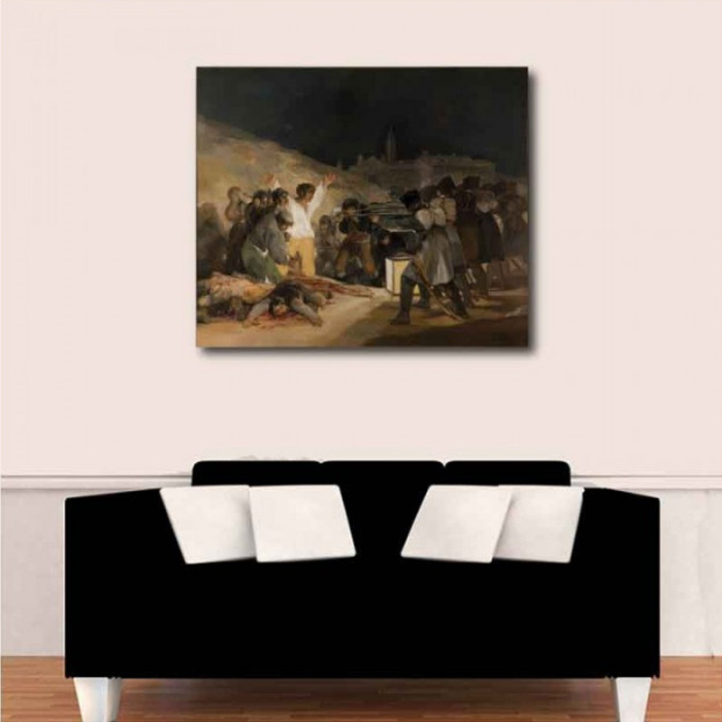 Πίνακας σε καμβά Francisco de Goya - The Third of May 1808 - 1814